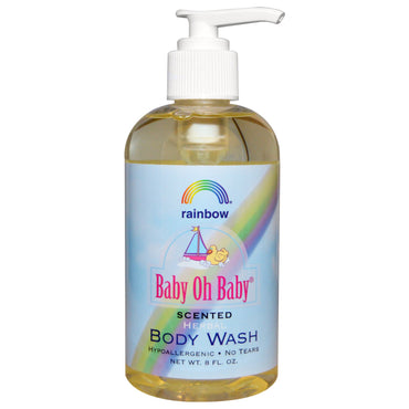 Rainbow Research Baby Oh Baby Jabón corporal a base de hierbas perfumado 8 fl oz