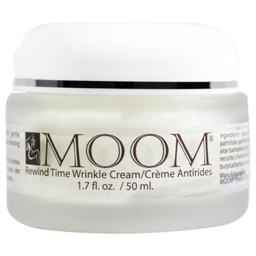 Moom, Rewind Time Wrinkle Cream, 1.7 fl oz (50 מ"ל)
