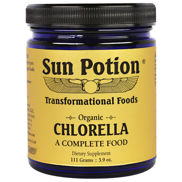 Sun Potion, Chlorella Algae Pulver, , Lydbehandlet, 3,9 oz (111 g)