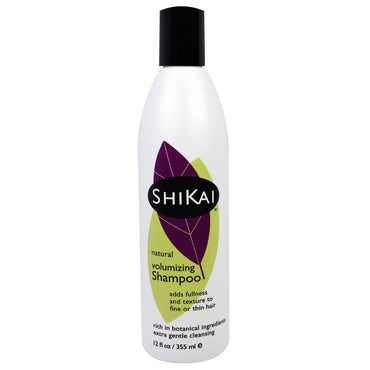 Shikai, Champú voluminizador natural, 12 fl oz (355 ml)