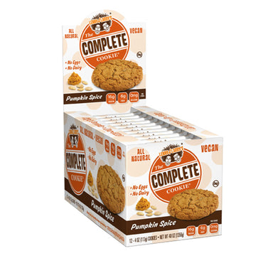 Lenny & Larry's The Complete Cookie Pumpkin Spice 12 עוגיות 4 אונקיות (113 גרם) כל אחת