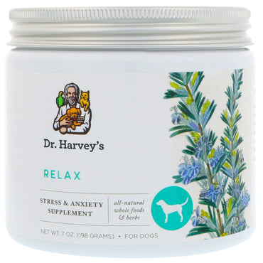 Dr. Harvey's, Relax Supplement, för hundar, 7 oz (198 g)