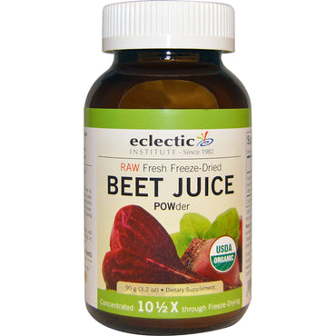 Eclectic Institute, , Beet Juice POWder, 3,2 oz (90 g)