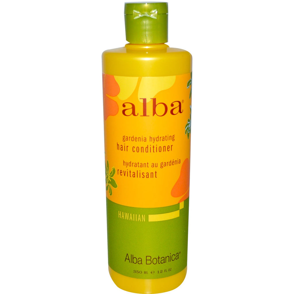 Alba Botanica, Gardenia hidratante, acondicionador para el cabello, 12 fl oz (350 ml)