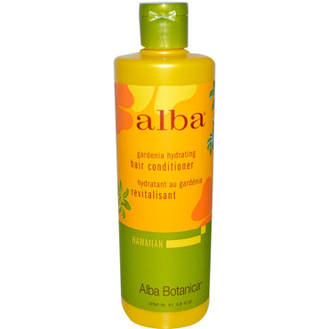 Alba Botanica, クチナシ水和、ヘアコンディショナー、12 fl oz (350 ml)