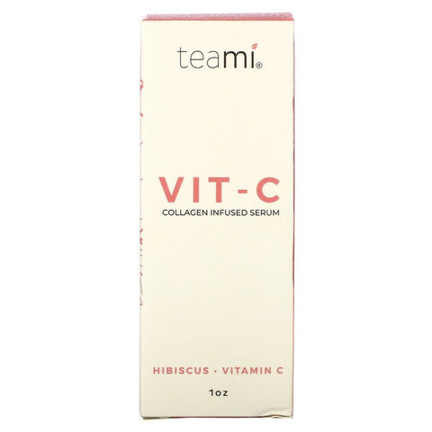 Teami, Vit-C, suero con infusión de colágeno, 1 oz