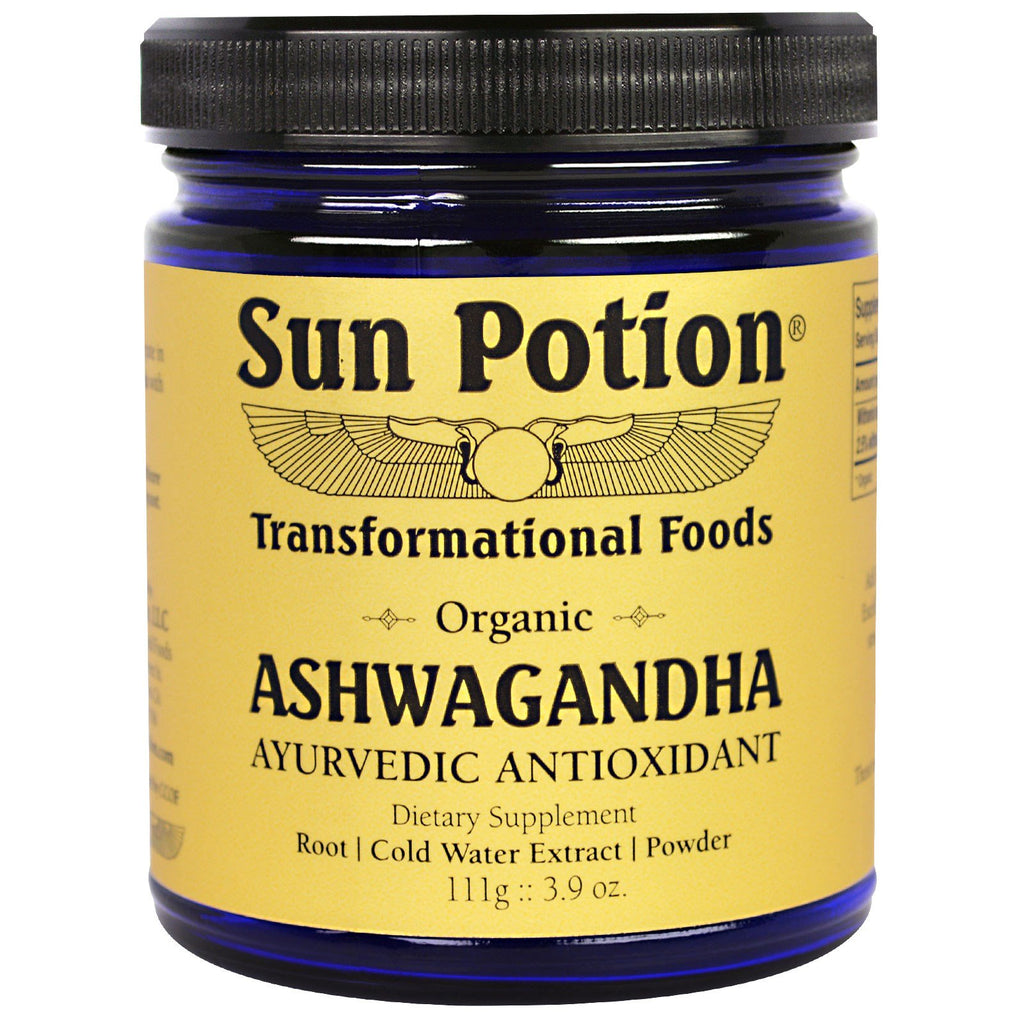 Sun Potion, Ashwagandha Powder, , 3.9 oz (111 g)