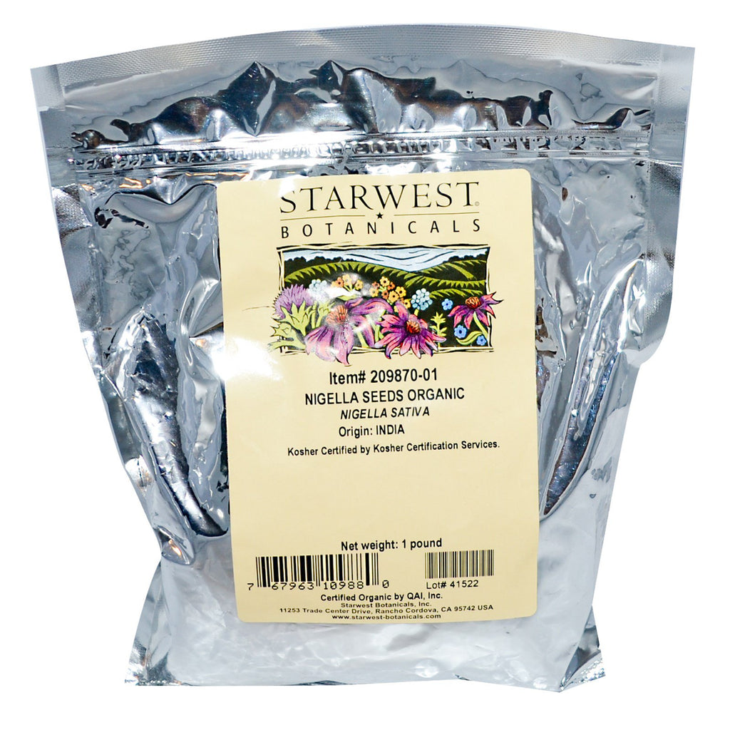 Starwest Botanicals,  Nigella Seeds, 1 lb