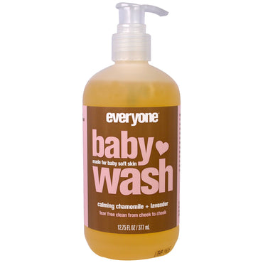 Everyone Baby Wash calmant mușețel și lavandă 12,75 (377 ml)