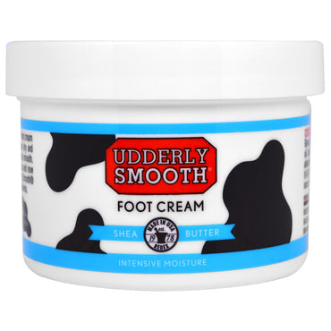 Udderly Smooth, Crème pour les pieds, Beurre de karité, 8 oz (227 g)