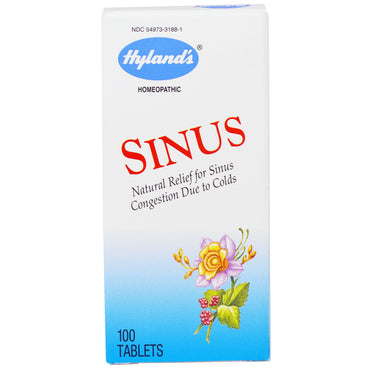 Hyland's, Sinus, 100 tablete
