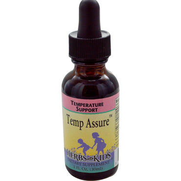 Herbs for Kids, Temp Assure, 1 fl oz (30 ml)