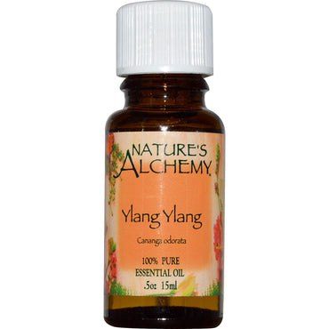 Nature's Alchemy, Ylang Ylang, essensiell olje, 0,5 oz (15 ml)
