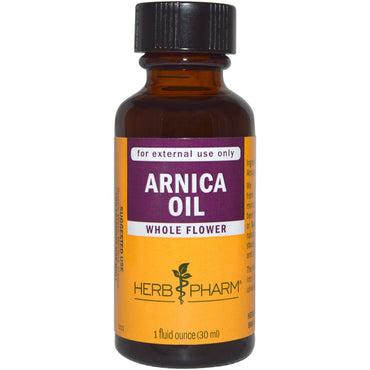 Herb Pharm, ulei de arnică, 1 fl oz (30 ml)