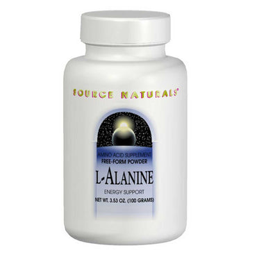 Source Naturals, L-alanina, 3,53 oz (100 g)