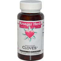 Kroeger Herb Co, Fresh Ground Cloves, 100 Veggie Caps