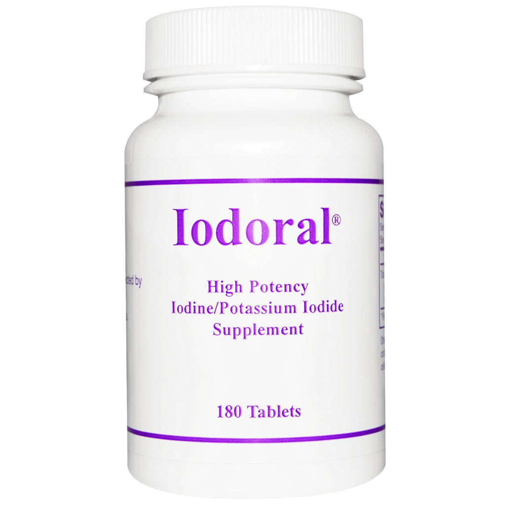 Optimox Corporation, Jodoral, jodium/kaliumjodide, 180 tabletten