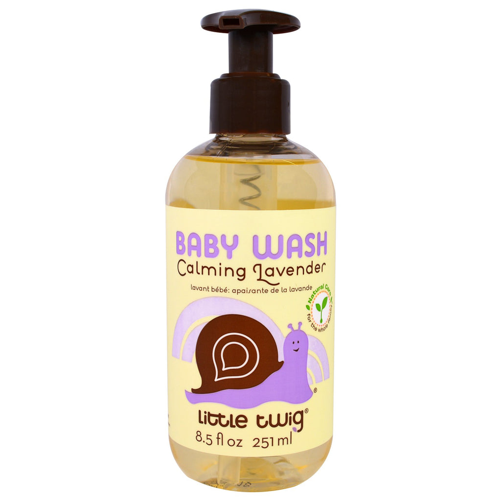 Little Twig Baby Wash Calming Lavender 8.5 fl oz (251 ml)