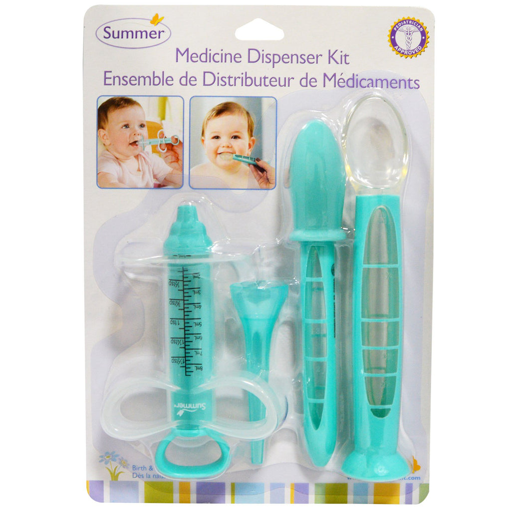Kit dispensador de medicamentos para bebés de verano