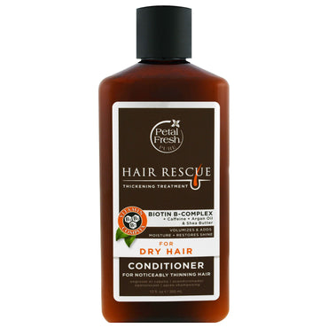 Petal Fresh, Pure, Hair Rescue, Traitement revitalisant épaississant, pour cheveux secs, 12 fl oz (355 ml)