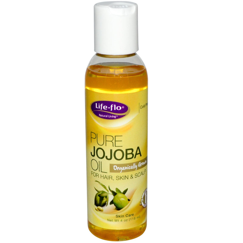 Life Flo Health, Pure Jojoba Oil, Skin Care, 4 oz (118 ml)