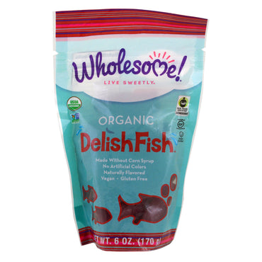 Wholesome Sweeteners, Inc.,  Delish Fish, 6 oz (170 g)