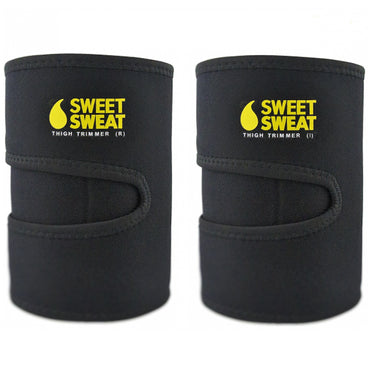 Sports research, recortadores de muslos Sweet Sweat, amarillo, 1 par
