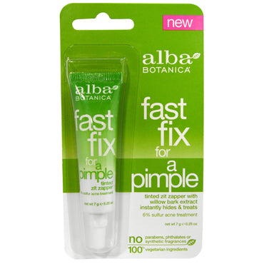 Alba Botanica, Fast Fix For A Pimple, 7 g (0.25 oz)