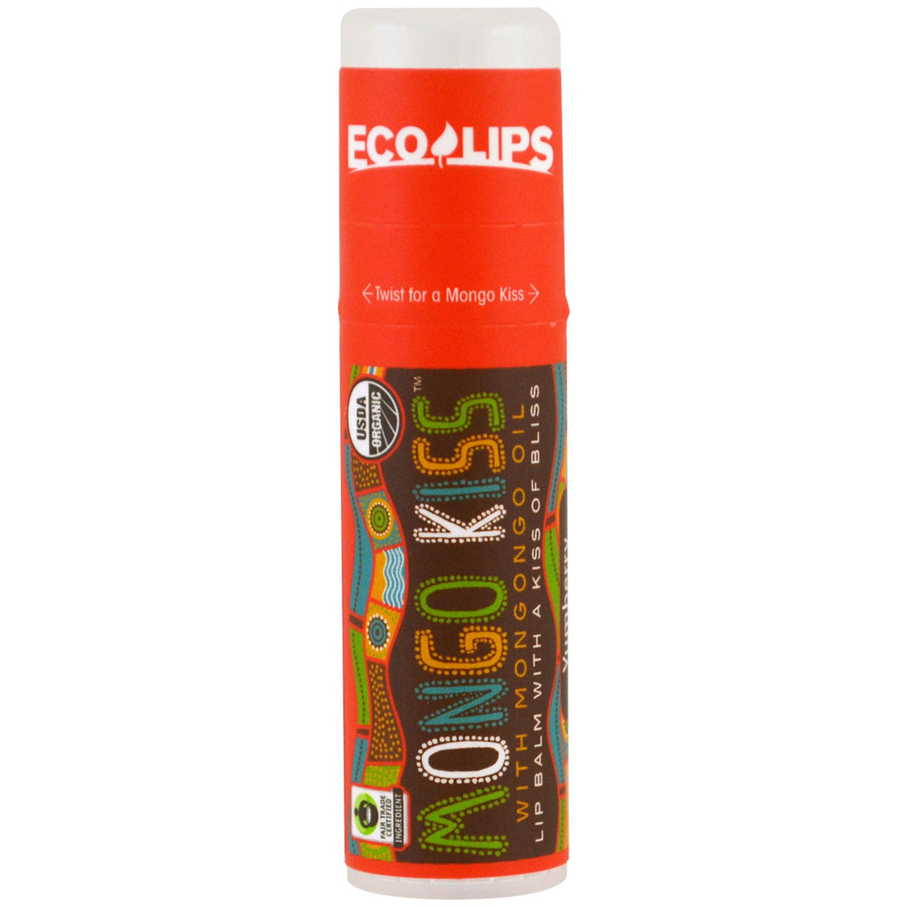 Eco Lips Inc., Mongo Kiss, Läppbalsam, Yumberry, 0,25 oz (7 g)