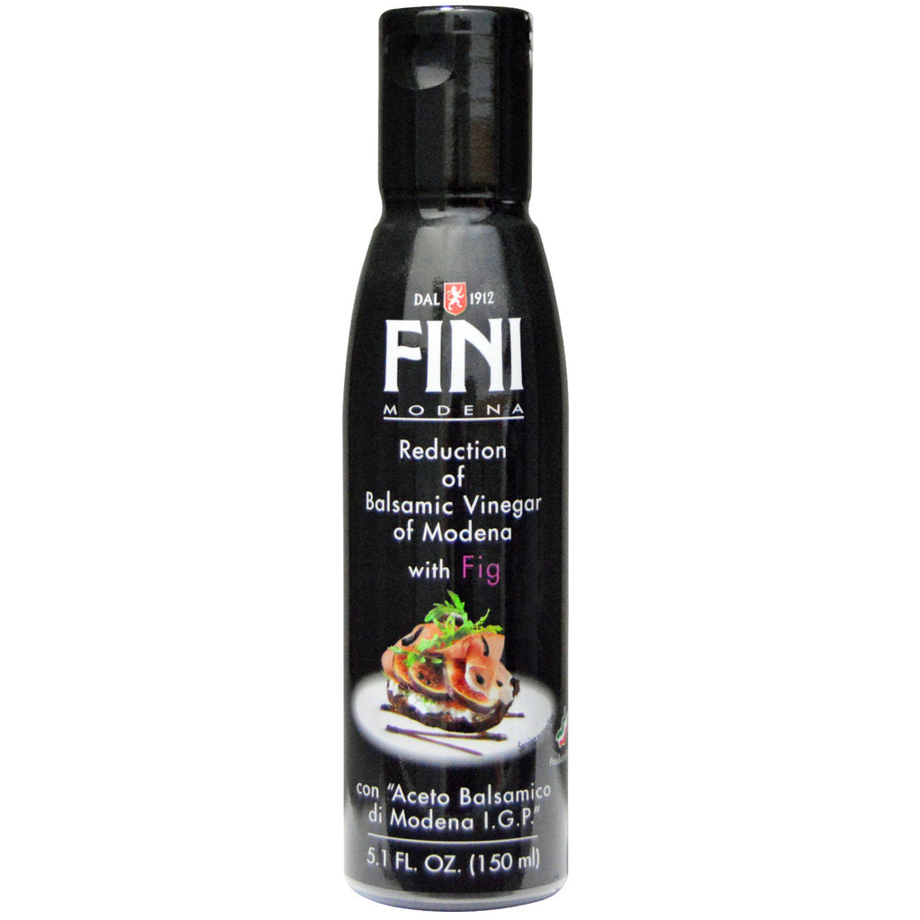FINI, Balsamic Vinegar of Modena with Fig, 5.1 fl oz (150 ml)