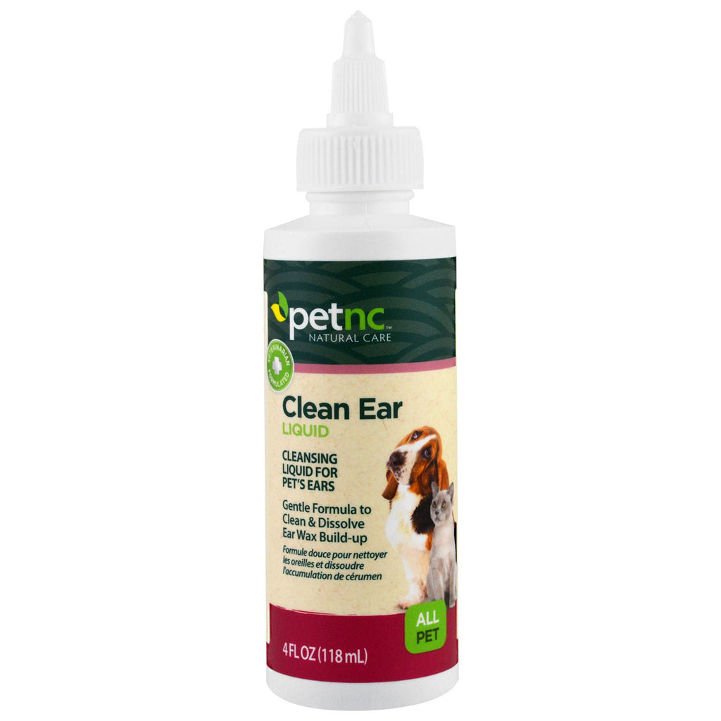 petnc NATURAL CARE, Clean Ear Liquid, für alle Haustiere, 4 fl oz (118 ml)