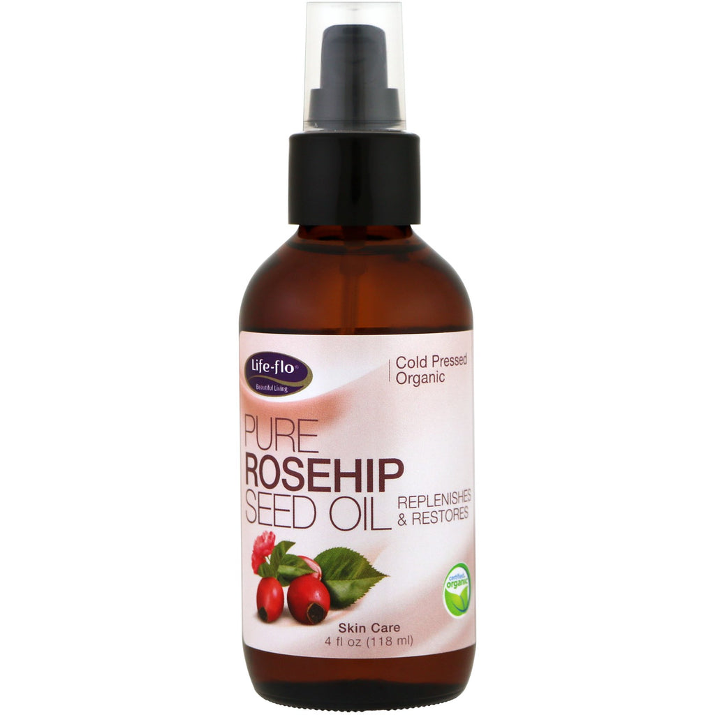 Life Flo Health, Pure Rosehip Seed Oil, 4 fl oz (118 ml)