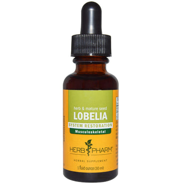 Herb Pharm, Lobélie, 1 fl oz (30 ml)