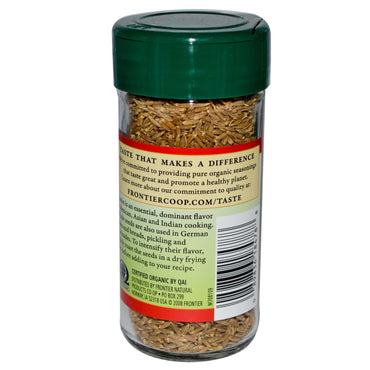Frontier Natural Products, semințe de chimen, întreg, 1,68 oz (47 g)
