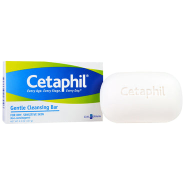 Cetaphil, Barre nettoyante douce, 4,5 oz (127 g)