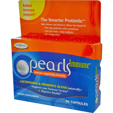 Enzymatic Therapy, Pearls Immune, fórmula de fortalecimiento inmunológico, 30 cápsulas