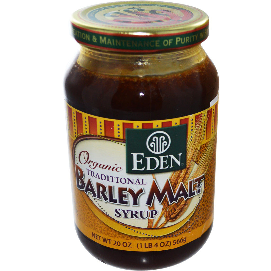 Eden Foods, Tradycyjny syrop słodowy jęczmienny, 20 uncji (566 g)