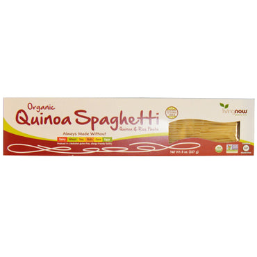 Now Foods Espagueti de quinua Real Food 8 oz (227 g)