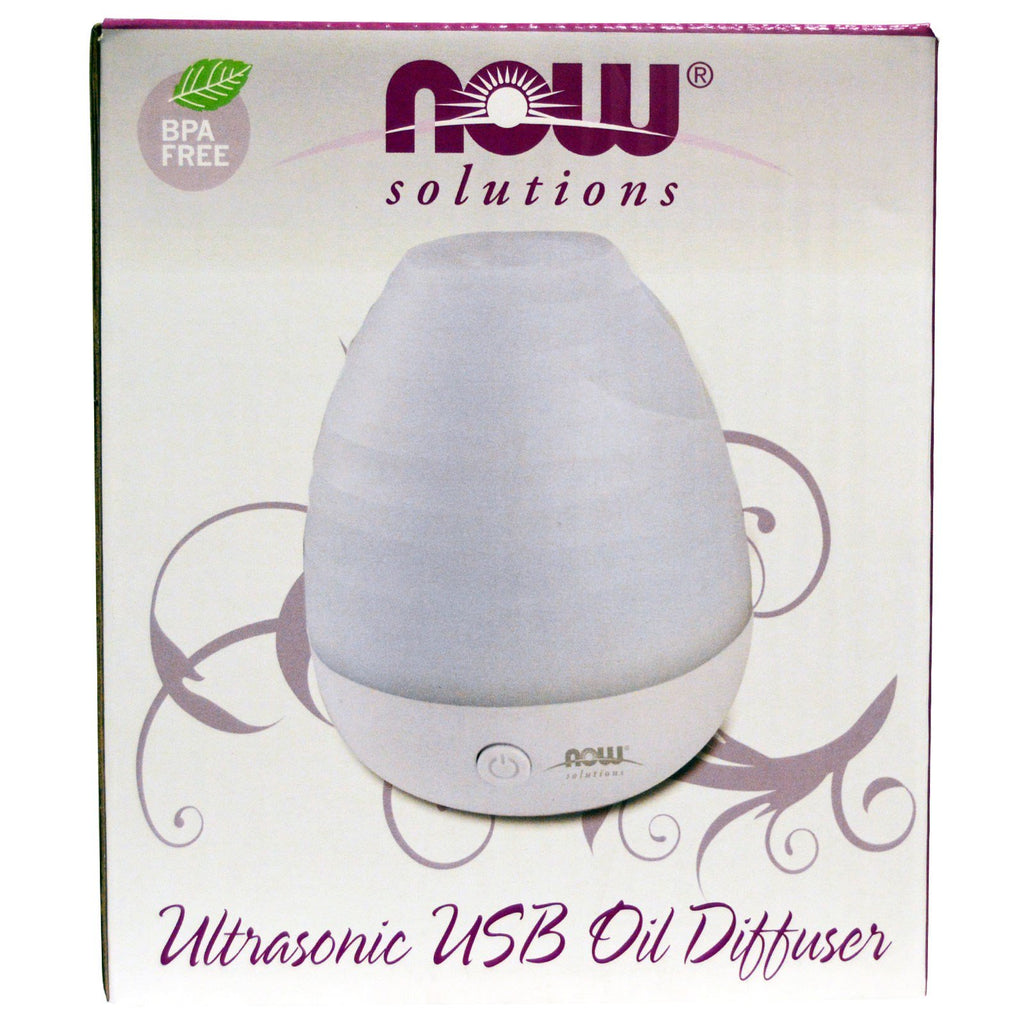 Now Foods, Solutions, Ultrasonic USB Oil Diffuser, 1 Diffuser