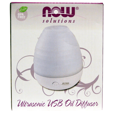 Now Foods, Solutions, Ultrasonic USB Oil Diffuser, 1 Diffuser