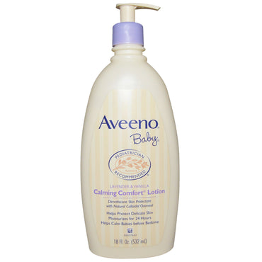 Aveeno Baby Calming Comfort Lotion Lavendel & Vanille 18 fl oz (532 ml)
