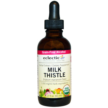 Eclectic Institute,  Milk Thistle, 2 fl oz (60 ml)