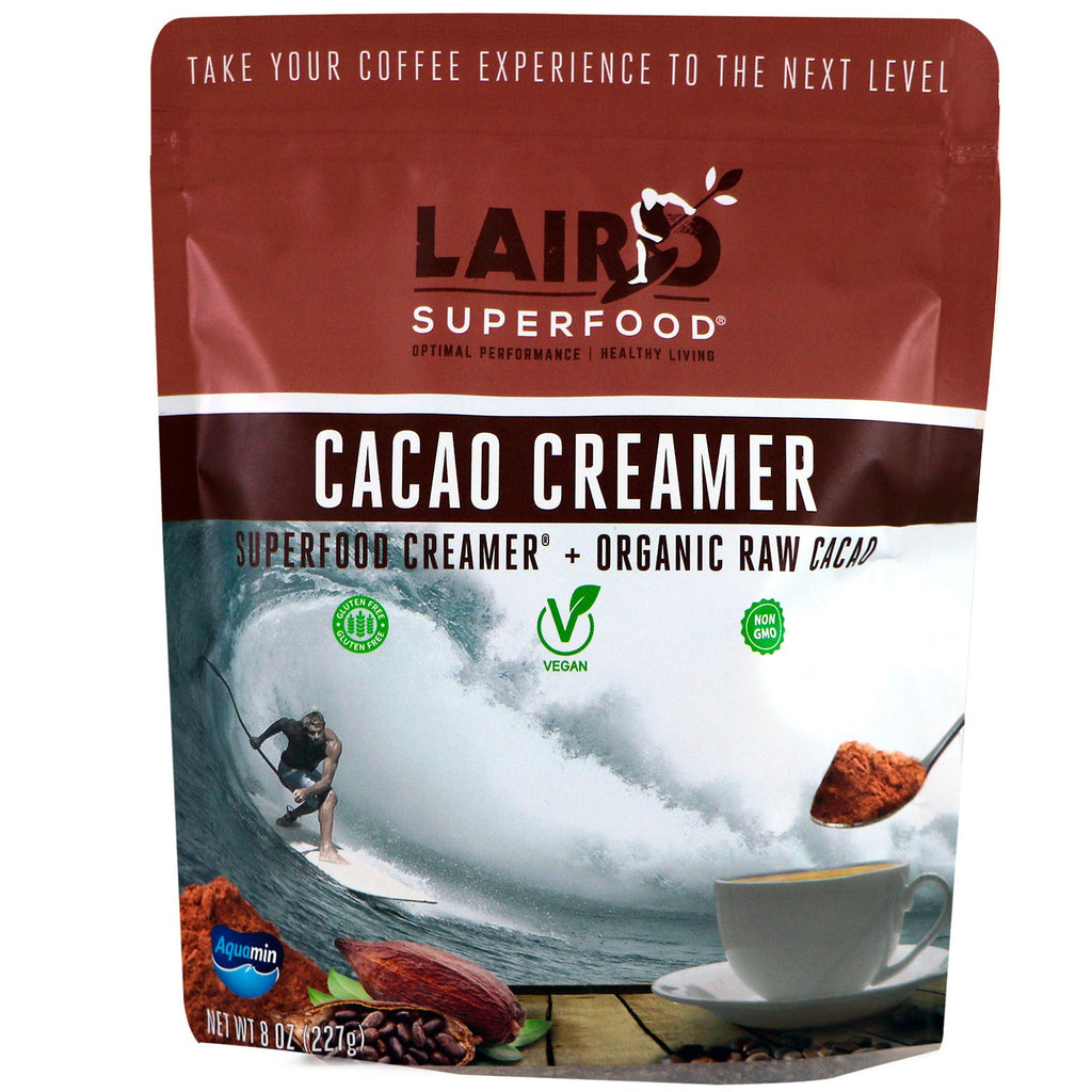 Laird Superfood, Cacao Creamer, 8 oz (227 g)