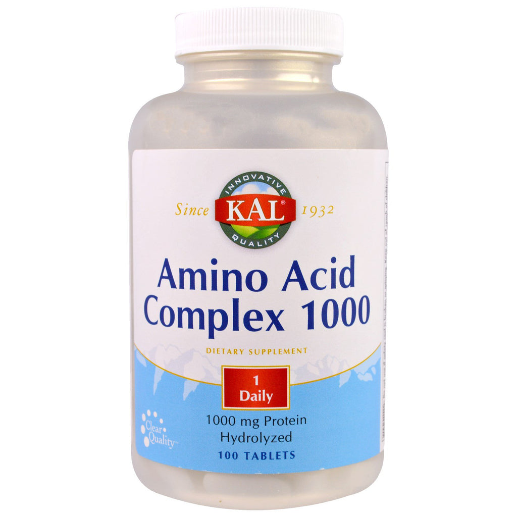 KAL、アミノ酸コンプレックス 1000、1,000 mg、100 錠