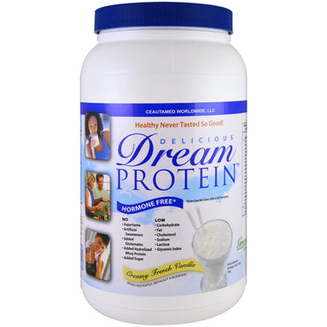 Greens First, Dream Protein Shake, Creamy French Vanilla, 25 oz (720 g)