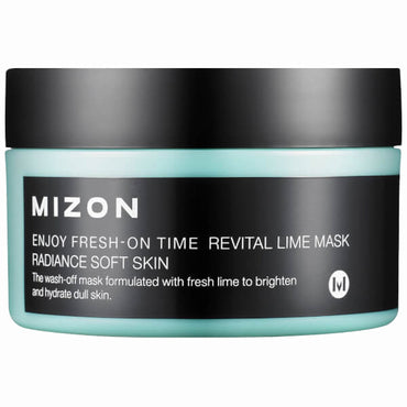Mizon, Enjoy Fresh-On Time, Revital Lime Mask, 3.38 fl oz (100 ml)