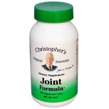 Christopher's Original Formulas, Joint Formula, 460 mg, 100 Veggie Caps