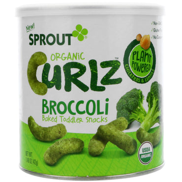 Sprout Curlz Brócolis 1,48 onças (42 g)