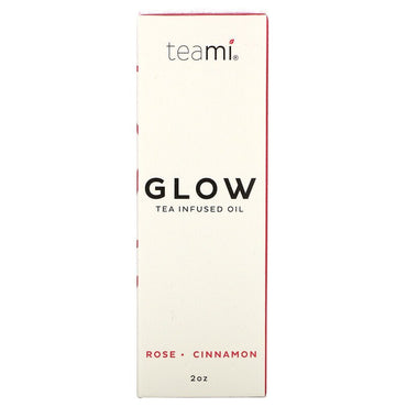 Teami, Glow, aceite facial con infusión de té, canela rosa, 2 oz