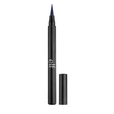 ELF Cosmetics, قلم تحديد العيون بالحبر المكثف، أسود/كحلي، 0.056 أونصة (1.6 جم)